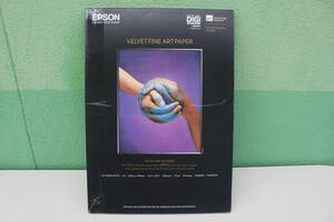エプソン EPSON　KA225VFA [Velvet Fine Art Paper A2 25枚]　未使用　箱痛み品