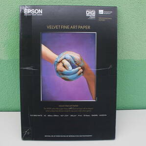 エプソン EPSON KA225VFA [Velvet Fine Art Paper A2 25枚] 未使用 箱痛み品の画像1