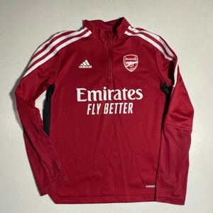 アーセナル ARSENAL プレミアリーグ アディダス adidas ハーフジップ トレーニングウェア 150cm