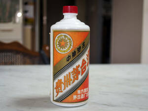  China old sake . pcs sake mao Thai sake 540ml star label approximately 1017g