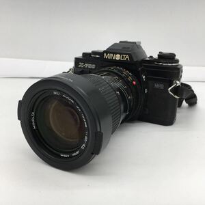 MINOLTA ミノルタ ブラックボディ 本体 X-700 MPS フィルムカメラ レンズ MD ZOOM 35-105mm 1:3.5-4.5 φ55mm 現状品