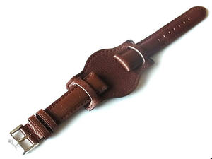 Kvarnsjo Leather sweden BUND 珈琲ブラウン　18mm　SWBUND30