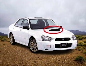 New item★SubaruGenuine Impreza STi GDB アプライドC~E スペックC フロントフードGrille 無塗装品