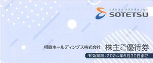 「相鉄 株主優待券」 株主ご優待券(1冊) 有効期限2024年6月30日　グループ優待券/相鉄ローゼン買物優待券25枚/駐車場無料券/宿泊割引券 他