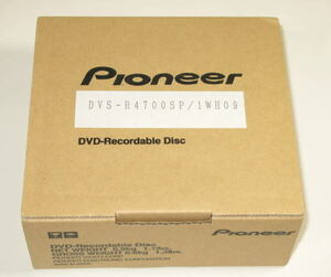 パイオニアビデオ　　Pioneer　DVS-R4700SP ( DVD-R For Authoring Ver2.0 / オーサリング用DVD-R ) 1箱5枚入り　 未使用