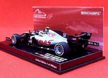 ミニチャンプス ハース 1/43 MINICHAMPS HAAS F1 TEAM VF-20 M.SCHUMACHER FP1 ABU DHABI GP 2020 #50 417201750_画像6