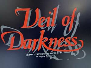 FMT / CD-ROM / Veil of Darkness - ヴェイル・オブ・ダークネス ～呪われた予言 / FM-TOWNS & Marty / VINGのADV！起動OK