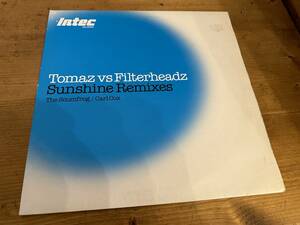 12”★Tomaz vs Filterheadz / Sunshine Remixes / Carl Cox / The Scumfrog / テック・ハウス / ミニマル！