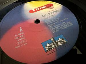 12”★Sally Rendell / On Fire / ユーロ・ビート！