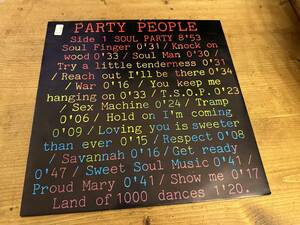 12”★Party People / Soul Party (Medley) / Savannah / シンセ・ポップ・ディスコ！