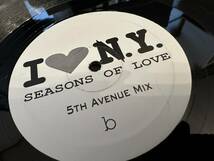 12”★I Love N.Y. / Seasons Of Love / ディスコ・ヴォーカル・ハウス！_画像2