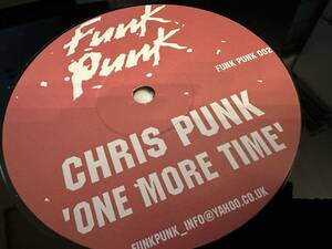 12”★Chris Punk / One More Time / Daft Punk / エレクトロ・ハウス・ミックス！