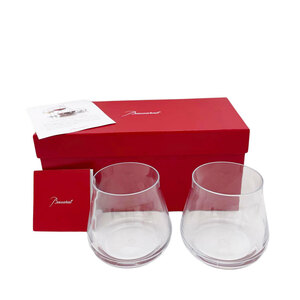未使用保管品 Baccarat バカラ シャトーバカラ タンブラー Ｌ 2客セット クリスタルガラス ワイングラス