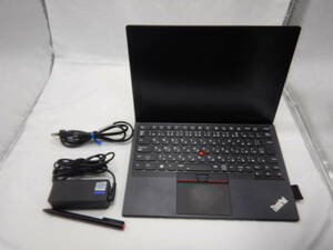 【中古】Lenovo ThinkPad X1 Tablet Gen2 タブレットPC 12インチ USB-C給電 Core i5/8GB/SSD 1TB 付属品付き