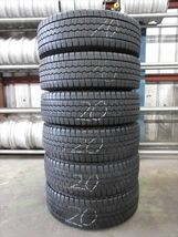 送料無料　スタッドレス　205/70R16　DUNLOP　LT03　20年　三菱キャンター　ふそう　新車外しXAC16×5.5K　5穴　美品　6本セット_画像6