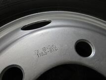 送料無料　スタッドレス　195/85R16　DUNLOP　LT03　20年　エルフ　タイタン　アトラス　TK16×5.5J　116.5-8TC　5穴　両面再塗装　6本_画像4