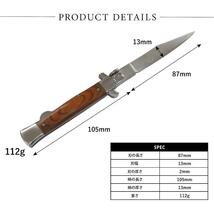 フォールディングナイフ A032 Wood/_画像10