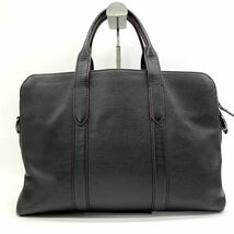 1円●新品同然/近年モデル/定価10万●COACH コーチ メトロポリタン ソフト 2way ビジネスバッグ ショルダーバッグ ペプルドレザー メンズ_画像3