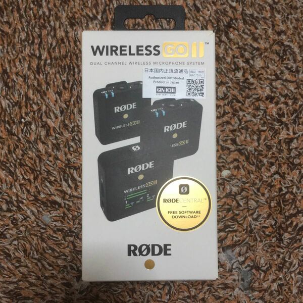  RODE Microphones ロードマイクロフォンズ Wireless GO II ワイヤレスマイクシステム WIGOII