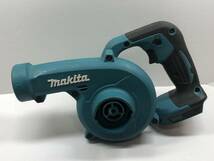 【7738】makita マキタ 充電式ブロワ UB185D 18V バッテリ BL1860B 6.0Ah 電動工具 動作確認済み 中古品_画像2