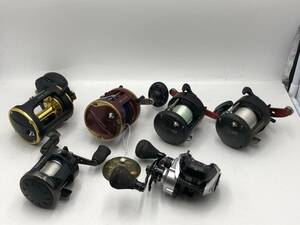 【8248】リールまとめ Abu Garcia MAX DLC H DH800PE ダイワ 150早技 610020 Lizard OSM05L PROX 攻棚2 ST2DR-800 船用 ジャンク品