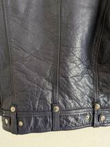 【送料無料】Lewis Leathers × Paul Smith ライダース ネイビー M_画像7