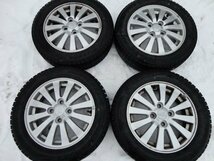 ●6076 4穴 ダイハツ純正 美品9分山 ブリヂストン VRX2 155/65R14 4本 2017年製_画像6