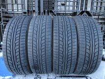 ★3419 美品8分山 Firestone FIREHAWK WIDE OVAL 165/50R15 4本 2018年製_画像1