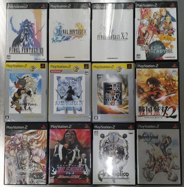 プレイステーション2 ソフト 12本セット
