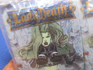 Lady Death レディデス・トレーディングカード・新品未開封　170パックセット・大量！アメコミ