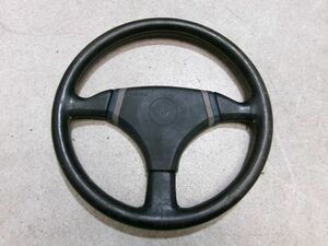 * super-discount!*FC3S Savanna RX-7 RX7 original MOMO Momo COBRA Cobra steering gear steering wheel leather 35cm that time thing old car / 2R1-416