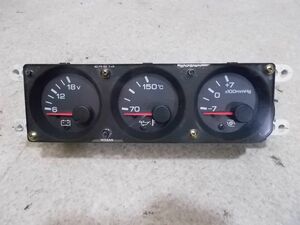 * super-discount!*BNR32 Skyline GT-R GTR original normal 3 scale meter voltmeter oil temperature gauge turbo-meter RB26DETT 05U00 / 2R1-1157