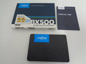 crucial（クルーシャル）２．５インチSSD　ＢＸ５００　４８０ＧＢ　ジャンク