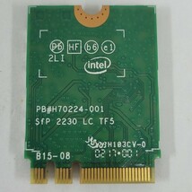Intel DualBand Wireless-AC8260 内蔵 無線LANカード 8260NGW M.2 NGFF 867Mbps Bluetooth4.2 P02055_画像2