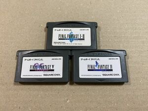 GBA ゲームボーイアドバンス ファイナルファンタジー 1 2 4 5 I II IV V