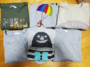 6枚セット＊ パーカー トレーナー カットソー スウェット レディース まとめ売り