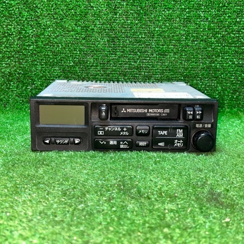 ミツビシ カセット プレイヤー PM-1608E 1DIN 現状品