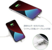 白黒 スマホ ショルダー 斜め掛け ストラップ ネックストラップ 肩掛け 首かけ 落下防止 長さ調節 iPhone レディース スマホ 太め_画像4