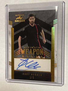 2022 Leaf Ultimate Soccer Autograph Xabi Alonso /5 シャビ・アロンソ 直筆サインカード