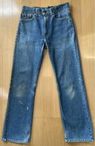 リーバイス　91s Levis 517 ブーツカット デニムパンツ 米国製 USA製　W30 L34 ジーパン_画像1