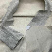 1960s vintage 2tone sweat front gusset stenciled 60年代 ヴィンテージ 2トーン スウェット 前V 貼り付け グレー ステンシル入り F207_画像9