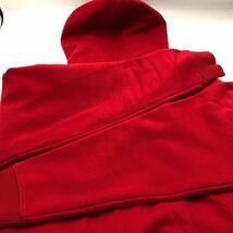 【S】Supreme Champion Back Spell Out Hoodie RED シュプリーム チャンピオン バック スペル アウト フーディー スエット パーカー F266_画像4