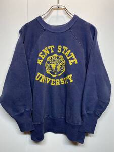 1960s vintage champion college sweat navy 60年代 ヴィンテージ チャンピオン スウェット ランタグ カレッジプリント ネイビー F198