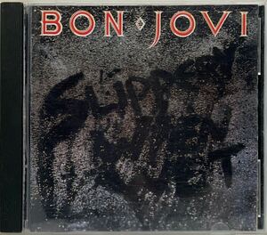 CD ★ BON JOVI ★ SLIPPERY WHEN WET ★ 1986年 ★ 輸入盤中古品