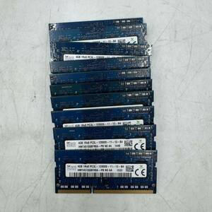  secondhand goods / memory /SK hynix/ for laptop /4GB/PC3-12800S/DDR3/ operation not yet verification 10 sheets summarize 002