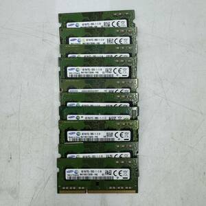 中古品/メモリ/SAMSUNG/ノートパソコン用/4GB/PC3-12800S/DDR3/動作未確認 10枚まとめ 007