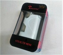 新品・未使用・未開封 電子タバコ Teslacigsステルスミニキット 小型デバイスは60w出力を持ち、マッチ箱サイズ ホワイト 0.6Ω　　　_画像6