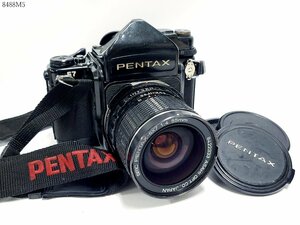 ★シャッターOK◎ PENTAX 67 smc PENTAX-6×7 1:4 55mm TTLファインダー ペンタックス 中判 フィルムカメラ ボディ レンズ 現状品 8488M5.