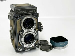 ★シャッターOK◎ Yashica-44 ヤシカ Yashikor 1:3.5 f=60mm 二眼レフ フィルムカメラ フード 15340O5-7