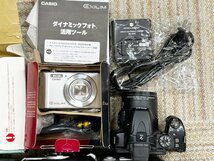 ★部品取りに◎ デジタルカメラ 大量 おまとめ セット CANON IXY/NIKON COOLPIX/CASIO EXILIM/FUJIFILM FINEPIX etc.. 15404O5._画像7